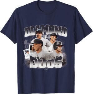 Juan Soto & Aaron Judge | New York Duos | MLBDDUO4001-S T-Shirt