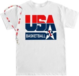 FTD Apparel Men’s USA Basketball T Shirt
