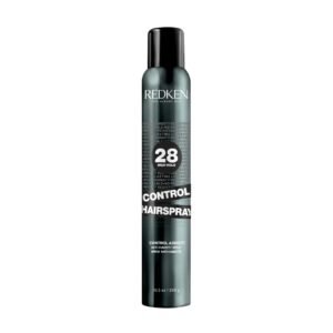 Redken Control Hairspray 28 For All Hair Types – Provides Long-Lasting Anti-Frizz Protection, Humidity Resistance and Long-Lasting Style Memory For 24h