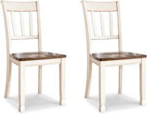 Signature Design by Ashley WhiteOwing Dining Chair, Brown/Cottage White