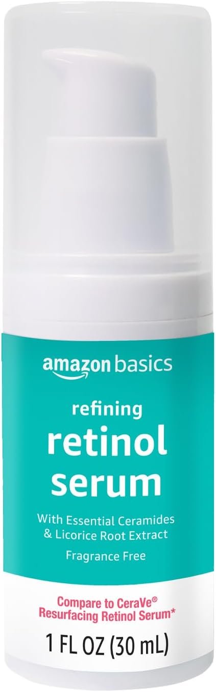 Amazon Basics Retinol Serum for Face, 1 Fluid Ounce, 1-Pack - Image 2