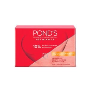 Pond’s Age Miracle | For Youthful Glow Day Cream | With 10% Retinol – Collagen B3 Complex | 12g ( 0.42 Ounce )