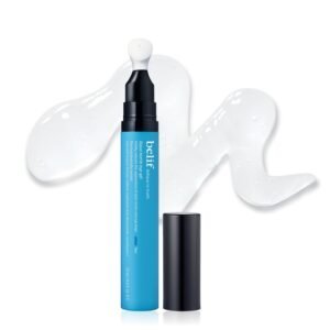 belif Aqua Bomb Cooling Eye Gel – Caffeine & Hyaluronic Acid for Puffiness & Hydration, Niacinamide & Vitamin C for Dark Circles, Adenosine & Collagen for Plumping & Firming, Korean Skin Care