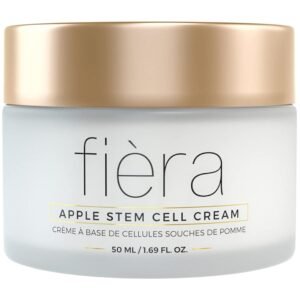FIÈRA 24-Hour Rejuvenating Face Cream with Apple Stem Cells – Anti-Aging Moisturizer for Mature Skin, Day & Night Hydration, Improves Skin Tone, Texture, and Elasticity – 1.69 FL. OZ. / 50 ML
