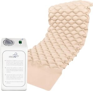 MedVance Premium Alternating Air Pressure Mattress Pad with Ultra Quiet Alternating Pump | Pressure Sore and Ulcer Prevention and Relief | Use on Medical, Hospital, or Standard Bed