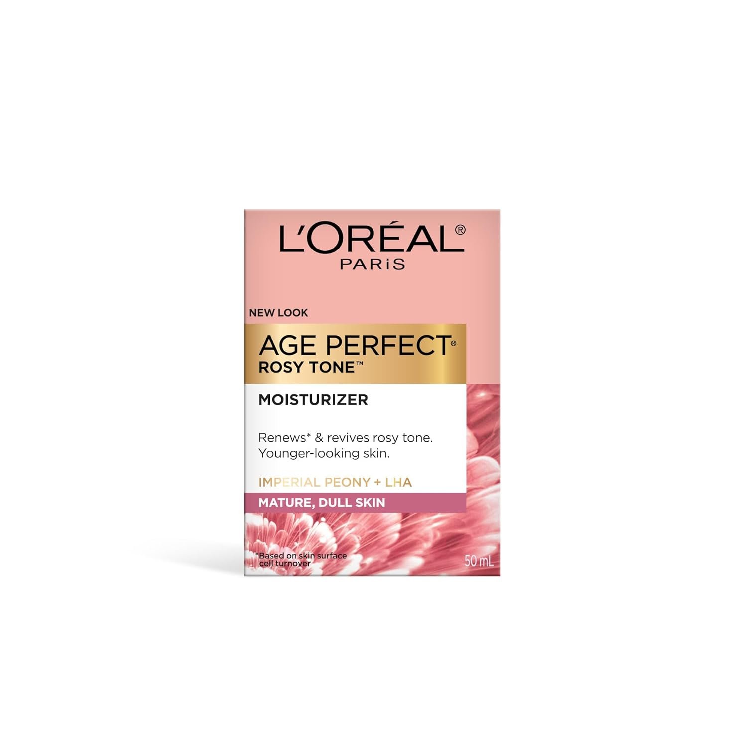 L'Oreal Paris Age Perfect Rosy Tone Anti-Sagging Face Moisturizer, Renew & Revive Healthy Tone, 1.7 oz (Packaging May Vary) - Image 11