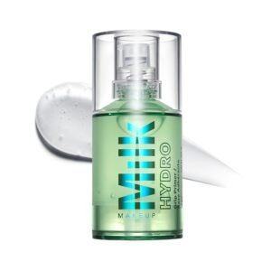 Milk Makeup Hydro Grip Primer with Hyaluronic Acid + Niacinamide – Hydrating Face Primer Grips Makeup for Up to 12 Hours – Silicone-Free, Lightweight Gel with Dewy Finish