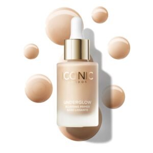 ICONIC LONDON Underglow Blurring Primer | Blurs Imperfections and Gives Skin a Radiant Glow, Cruelty-Free, Vegan Makeup Universal Shade, 0.91 Fl oz