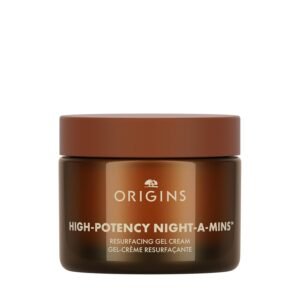 Origins High-Potency Night-A-Mins Resurfacing Gel Moisturizer & Resurfacer with Fruit-Derived AHAs | Renews & Replenishes, 1.7 Fl Oz