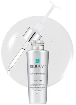REJURAN® Turnover Ampoule, c-PDRN® – Original Salmon DNA PDRN Face Serum for Firming, Hydrating, Radiant Glass Skin with Visible Anti-Aging Results. Korean Skin Care, Clinically Developed (1.01 fl oz)
