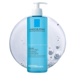 La Roche-Posay Toleriane Purifying Foaming Facial Cleanser, Oil Free Face Wash for Women & Men with Niacinamide + Ceramides, Pore Cleanser Safe For Sensitive Skin, Won’t Dry Out Skin, Soap Free