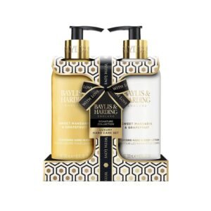 Baylis & Harding Gift Set for Women – Luxury Hand & Skincare Set – Sweet Mandarin & Grapefruit – 2-Pack