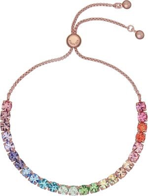 Ted Baker London Melrah Icon Crystal Slider Adjustable Tennis Bracelet for Women