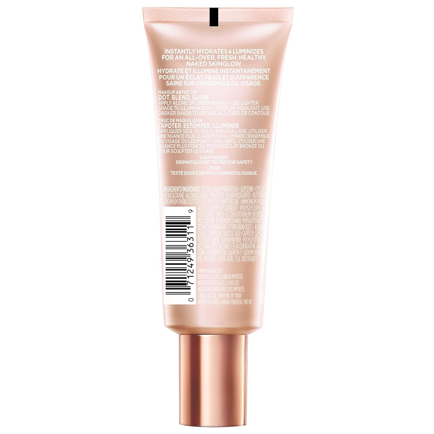 L'Oreal Paris Makeup True Match Lumi Glotion, Natural Glow Enhancer, Illuminator Highlighter, Bronzing Drops For a Sun-Kissed Glow, 902 Light - Image 10