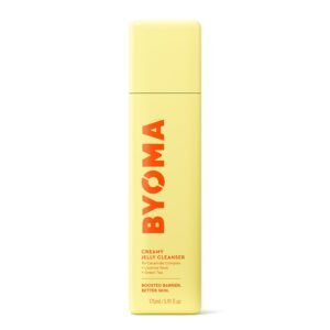 BYOMA Creamy Jelly Cleanser – Hydrating Facial Cleanser for Skin Barrier Repair -Tri-Ceramide Face Wash for Sensitive Skin & All Skin Types – Gently Removes Makeup & Excess Oil – 5.91 fl oz