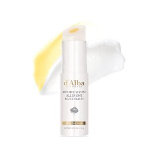 d’alba Piedmont Italian White Truffle Double Serum All-in-one Multi Balm, Vegan Skincare with Vitamin C and Vegan Collagen, 3-in-1 Anti Wrinkle, Eye Treatment, Dark Spot Remover