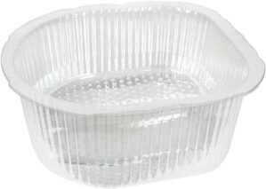 ForPro Professional Collection Universal Pedi Bath Liners – 50% THICKER – Fit Footsie Bath, Disposable Pedicure Foot Tub Liners for Foot Spa Basins & Foot Bath Soaks, Clear, 100-Count