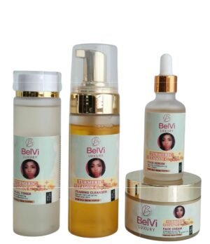 – Turmeric + Vitamin C Skincare Set