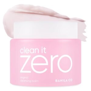 BANILA CO Clean it Zero Original Cleansing Balm Big Size | Korean Makeup Remover, Cleansing Oil, Facial Cleanser for All Skin Types | Vegan | Made with Acerola Berry & Vitamin C (180ml / 6.08 fl.oz)