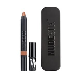 Nudestix Magnetic Luminous Eye Color Pencil, Eyeshadow + Eyeliner + Eyelid Primer + Highlighter Stick, Satin Finish Cream Makeup, Long Lasting, Waterproof