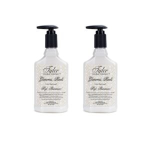 Tyler Hand Lotion – Glamorous Personal Care Products by Tyler Candle, 8 Fl Oz (Pack of 2), White