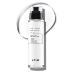 COSRX 6X Peptide Collagen Booster Toner Serum, Niacinamide & Hyaluronic Acid Facial Essence for All Skin Types, Korean Skin Care, Paraben Free, 150mL/5.07 Fl.Oz