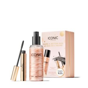 ICONIC LONDON Makeup Set for Glow and Radiant Look, Perfect for Gifting, Cruelty-Free, Vegan Makeup