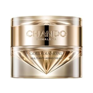 Gold Diamond Multi Anti-aging Cream (55g/1.94oz) – Super Multi-Corrective, Sculpting, Firming, Tightening, Anti-Wrinkle, Moisturizing Night Cream with Tri-peptide, Hyaluronic Acid