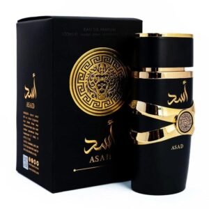Asasd Black Perfume For Men, Long Lasting Luxury Arabian Fragrance, Vanilla, Amber & Sandalwood Liquid Eau De Parfum, 100ml