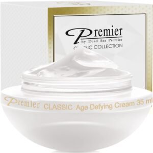 Premier Dead Sea Classic Age Defying Anti Age Cream, Reduce wrinkles, multiple award winning cream, soft, light, quick absorbing, non tacky anti wrinkle age defying 1.25fl.oz