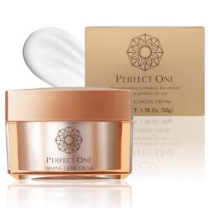 PERFECT ONE Firming Facial Cream – Helps The Skin Appear Firmer & Brighter – All-in-One Ultra Hydrating Serum, Moisturizer, & Eye Cream – With Niacinamide, Collagen, Squalane & Hyaluronic Acid, 50g