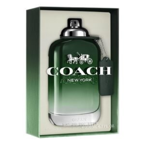 Coach – Green Eau de Toilette – Men’s Fragrance – Fruity & Green – With notes of Kiwi, Rosemary Essence & Crystal Moss