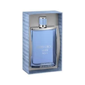JIMMY CHOO – Man Aqua Eau de Toilette – Men’s Fragrance – Sweet & Woody – With notes of Grapefruit, Geranium & Salty Moss