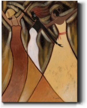 Renditions Gallery Beauty & Grace II Wall Art, Premium Gallery Wrapped Canvas Decor, Ready to Hang, 32 in H x 24 in W, Made in America Print