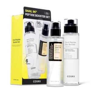 COSRX Snail Mucin 96% Peptide Booster Set – Amazon Exclusive – Korean Skin Care, Gift Sets, Skin Care Sets for Women, Advanced Snail Mucin Serum, Face Serum