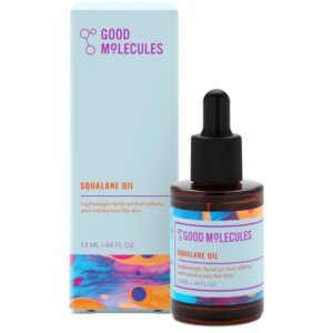 Good Molecules Squalane Oil – Moisturizer for Face, Skin, and Hair, Plumping, Firming, Anti-Aging – Skincare for Face to Hydrate and Calm the Skin