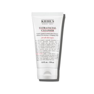 Kiehl’s Ultra Facial Cleanser, Lightweight Foamy Facial Cleanser, Enriched Formula that Replenishes Skin Barrier, Gently Exfoliates and Moisturizes, Suitable for All Skin Types, Paraben Free