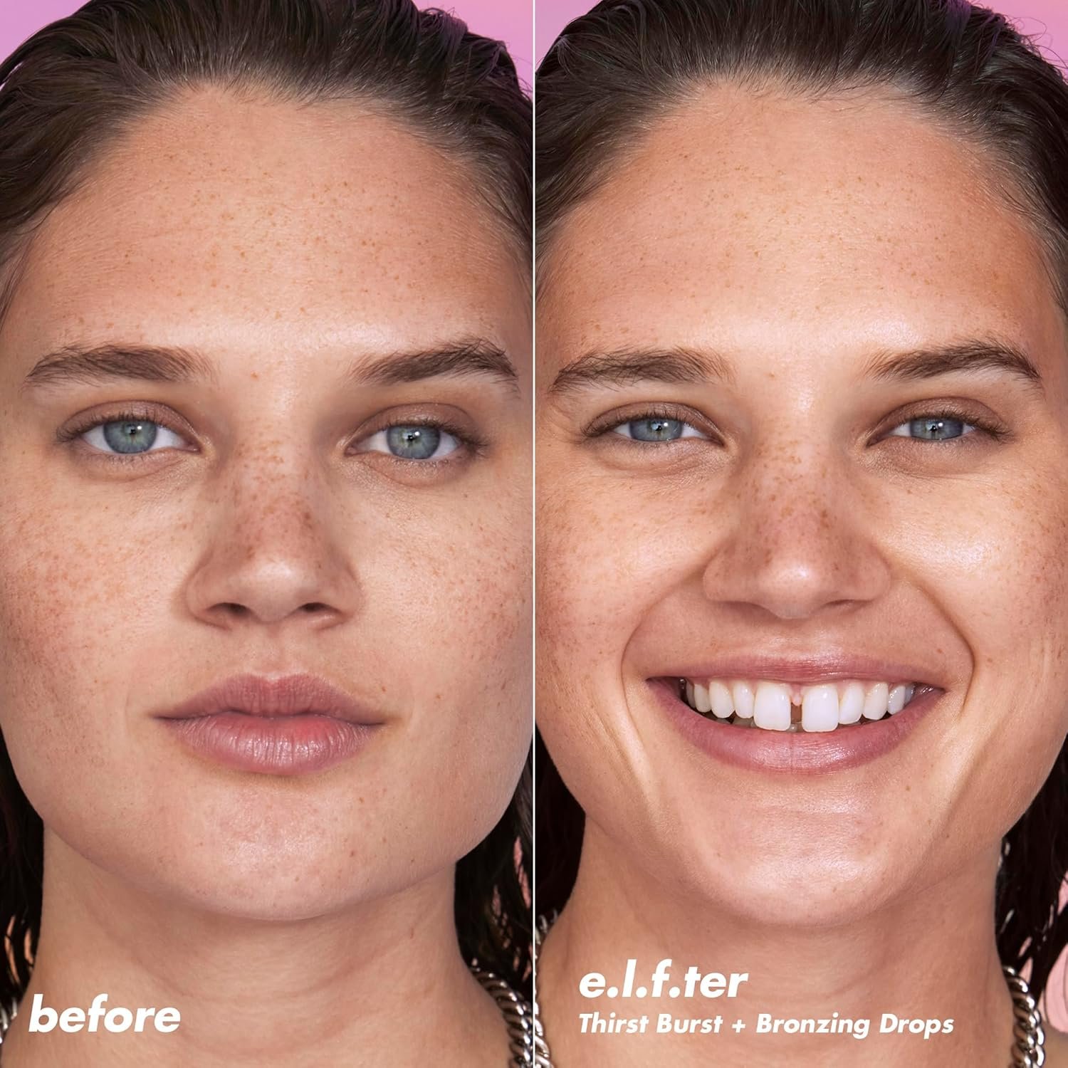 e.l.f. SKIN The Hottest Drops Duo, Holy Hydration! Thirst Burst & Bronzing Skincare Set, For A Dewy, Sun-Kissed Look, Vegan & Cruelty-Free - Image 6