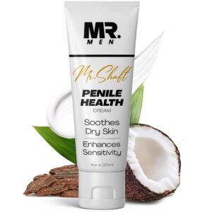 Premium Penile Cream for Dry and Sensitive Skin – Hydrating Moisturizer for Men’s Intimate Area – Supports Foreskin Restoration – Fragrance-Free Formula – 4oz