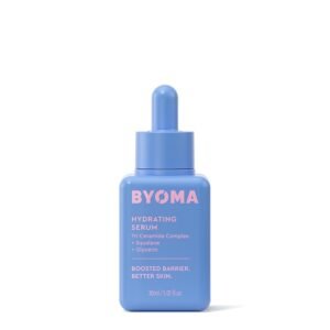BYOMA Hydrating Serum – Moisturizing Facial Serum with Squalane, Glycerin & Ceramides – Hydrating for Glowing, Dewy Skin – 1.01 fl. oz