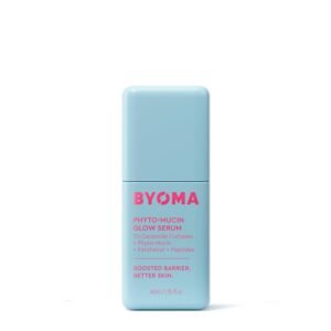 BYOMA Phyto-Mucin Glow Serum – Mucin Face Serum for Glass Skin – Plumps, Primes + Hydrates – Flawless Primer and Makeup Base – Strengthens Skin Barrier – 1.35 fl.oz