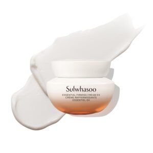 Sulwhasoo Essential Firming Cream EX – A hypoallergenic, whipped moisturizing cream that visibly improves firmness