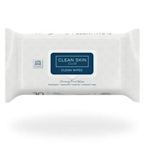 Clean Skin Club XL Premium Face Wipes, Extra Moist Makeup Removing Towelettes, Facial Cleansing Cloth, Fragrance Free, No Alcohol or Chemicals, (30 Ct, 1 Pack)