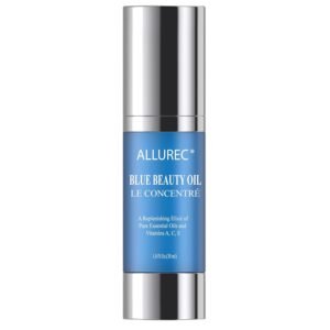 AllureC® Blue Beauty Oil Luxury Beauty Facial Moisturzing Oil for Face Lips Dry Skin Midnight Recovery Essential Oil Concentrate