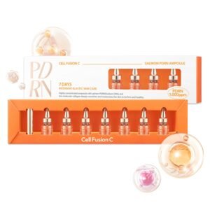 Cell Fusion C Salmon PDRN Ampoule 7 days (100% Authentic) Moisture Skincare Gift Set- Korean Skincare Luxury Premium High-end Hydrating Anti Aging Serum