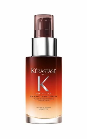 Kerastase Nutritive 8H Magic Night Serum – Overnight Treatment for Dry Hair, Enhances Shine, With Plant-Based Proteins