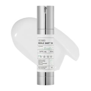 VT COSMETICS CICA Reedle Shot 100, Spicule Microneedling Serum for Pore Care & Exfoliation, Exosome, Centella Asiatica for Glass Skin, Skin Texture, Korean Liquid Skin Booster (1.69 Fl Oz / 50ml)