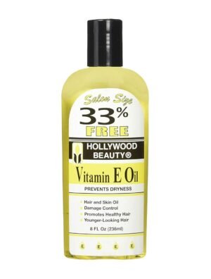 Hollywood Beauty Vitamin E Oil 8 Oz (pack of 2)