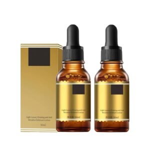 Light Luxury Firming and Anti-Wrinkle Youthful Face Serum, Finallyours Face Lift Anti Wrinkle Firming Serum, Reduce Fine Lines Firms Skin, Hydrate & Moisturize for All Skin Types (2PCS)