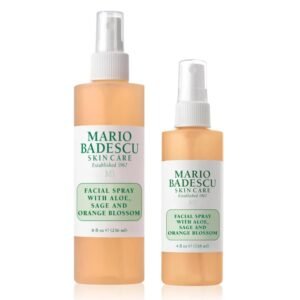 Mario Badescu Facial Spray with Aloe, Sage and Orange Blossom for All Skin Types | Face Mist that Hydrates & Uplifts